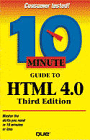 10 Minute guide to HTML 4